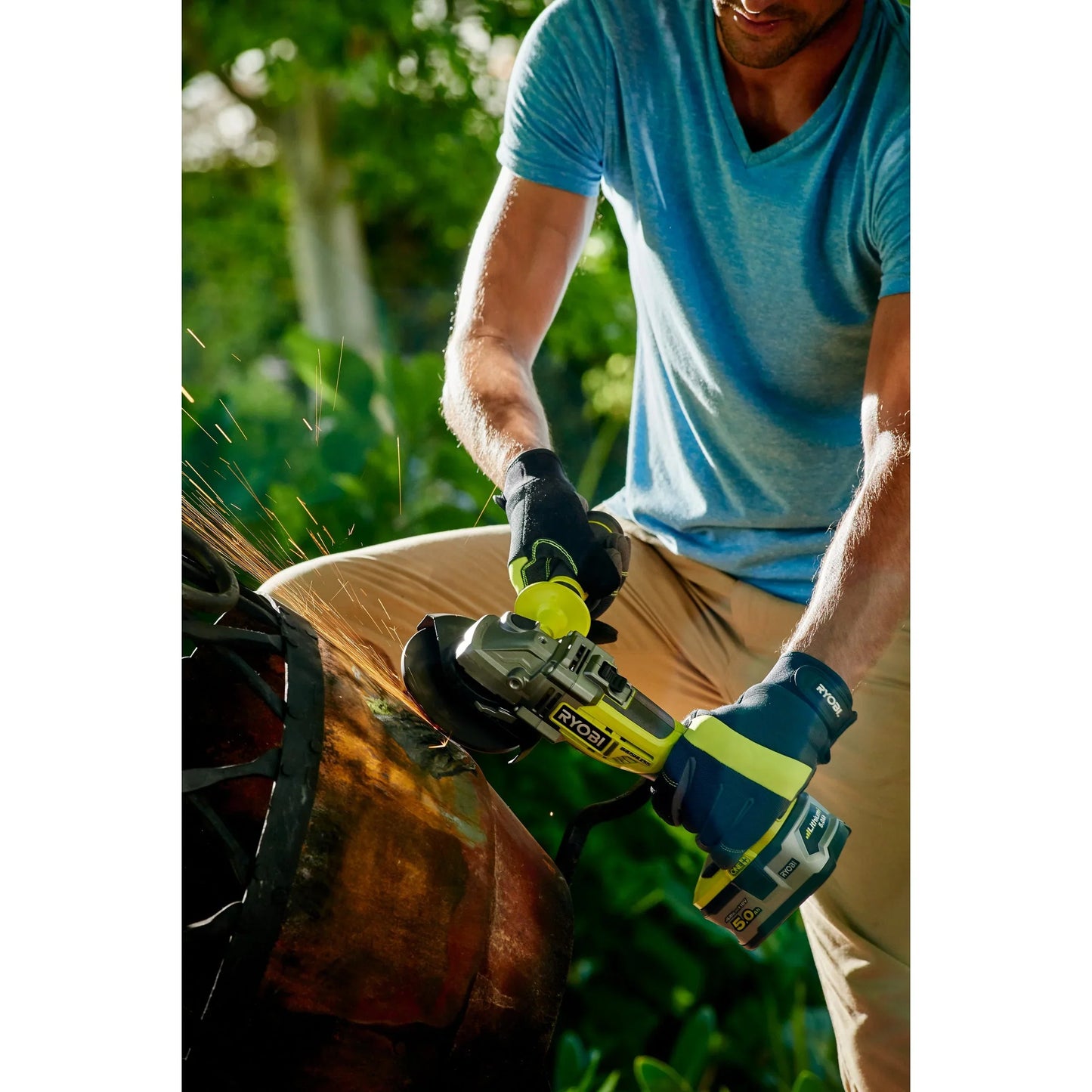 Ryobi® Meuleuse d’angle Brushless 125 mm 18V ONE+