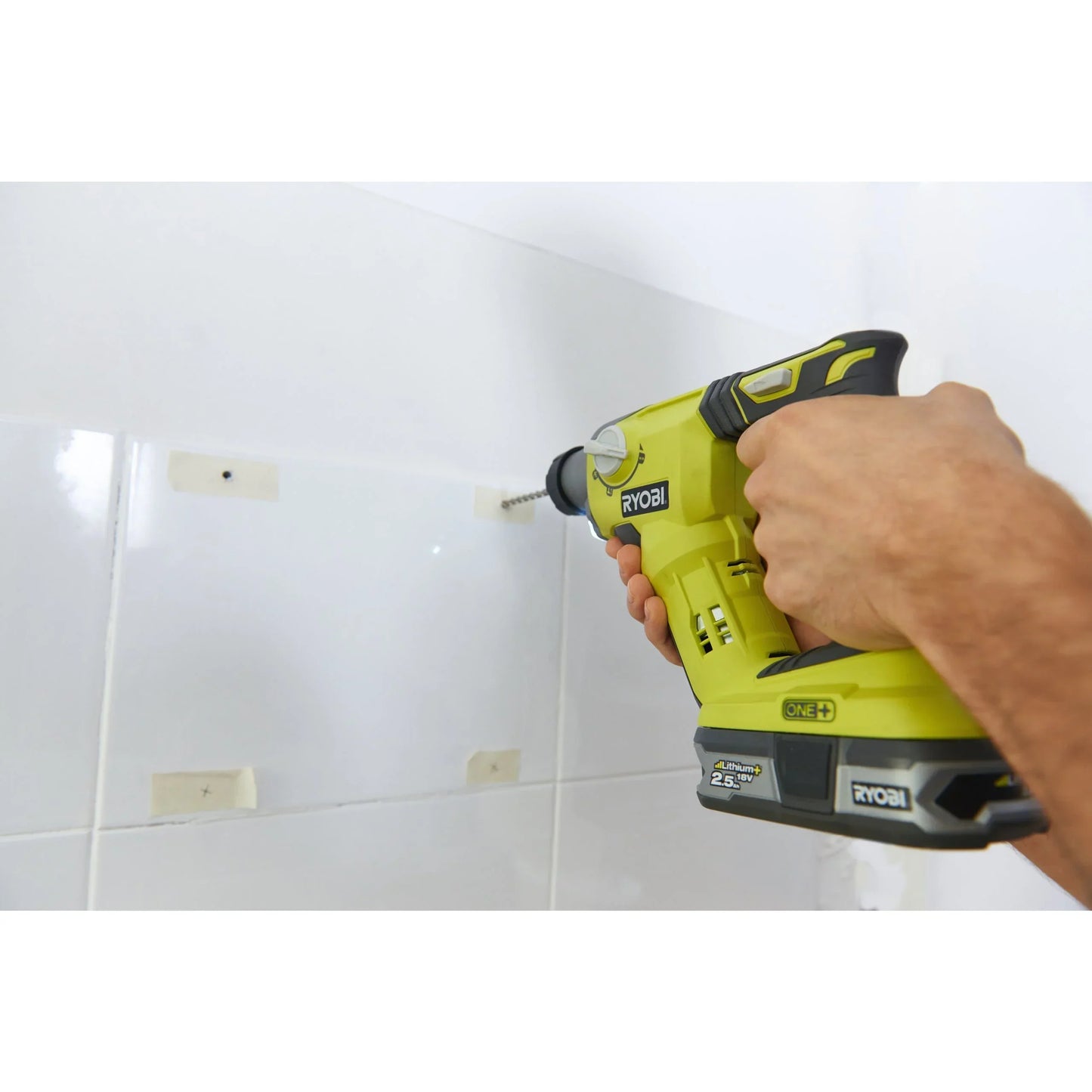 Taladro percutor inalámbrico SDS+ de 18 V Ryobi® - 4 modos