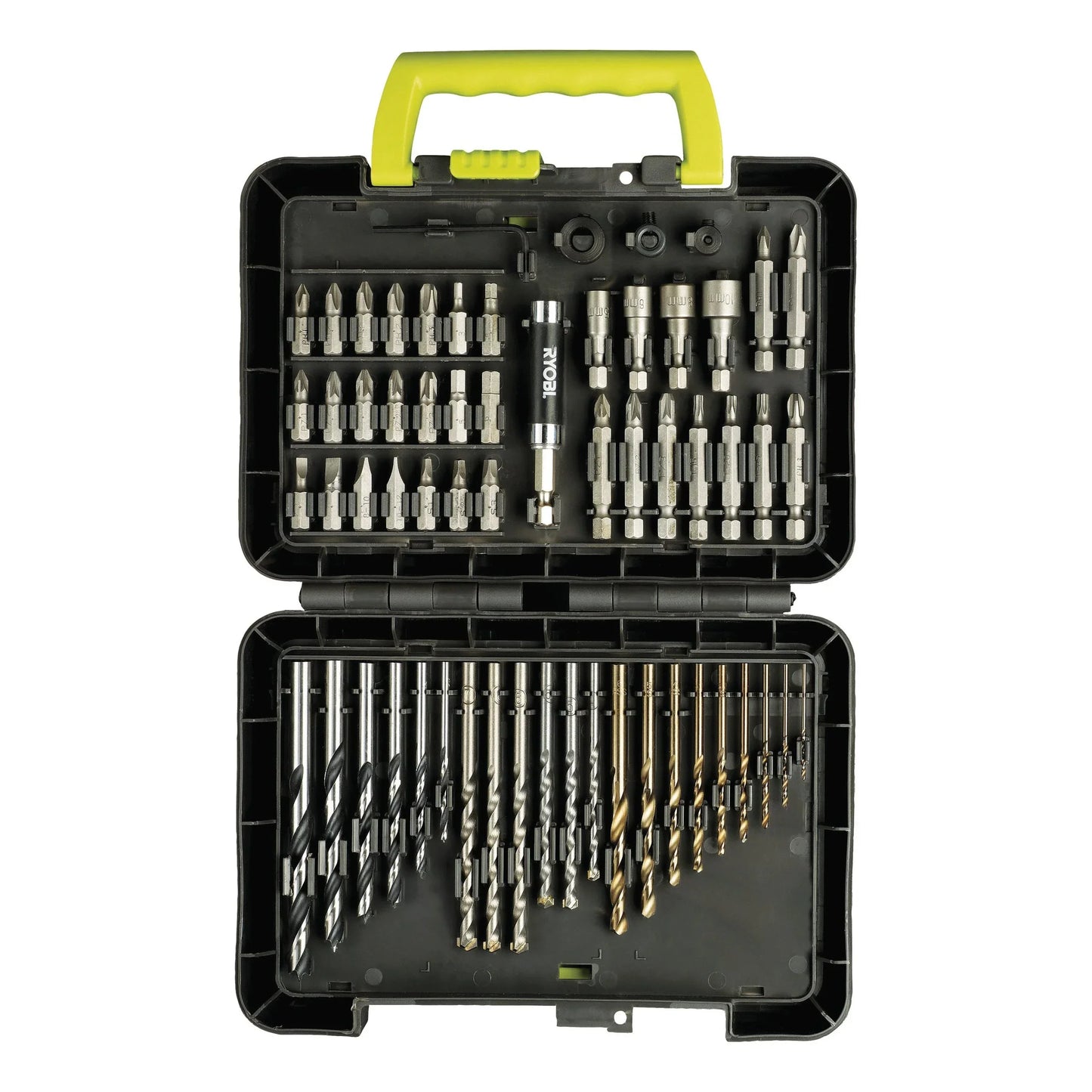 Ryobi® Caja de 60 perforaciones mixtas - accesorios de atornillado