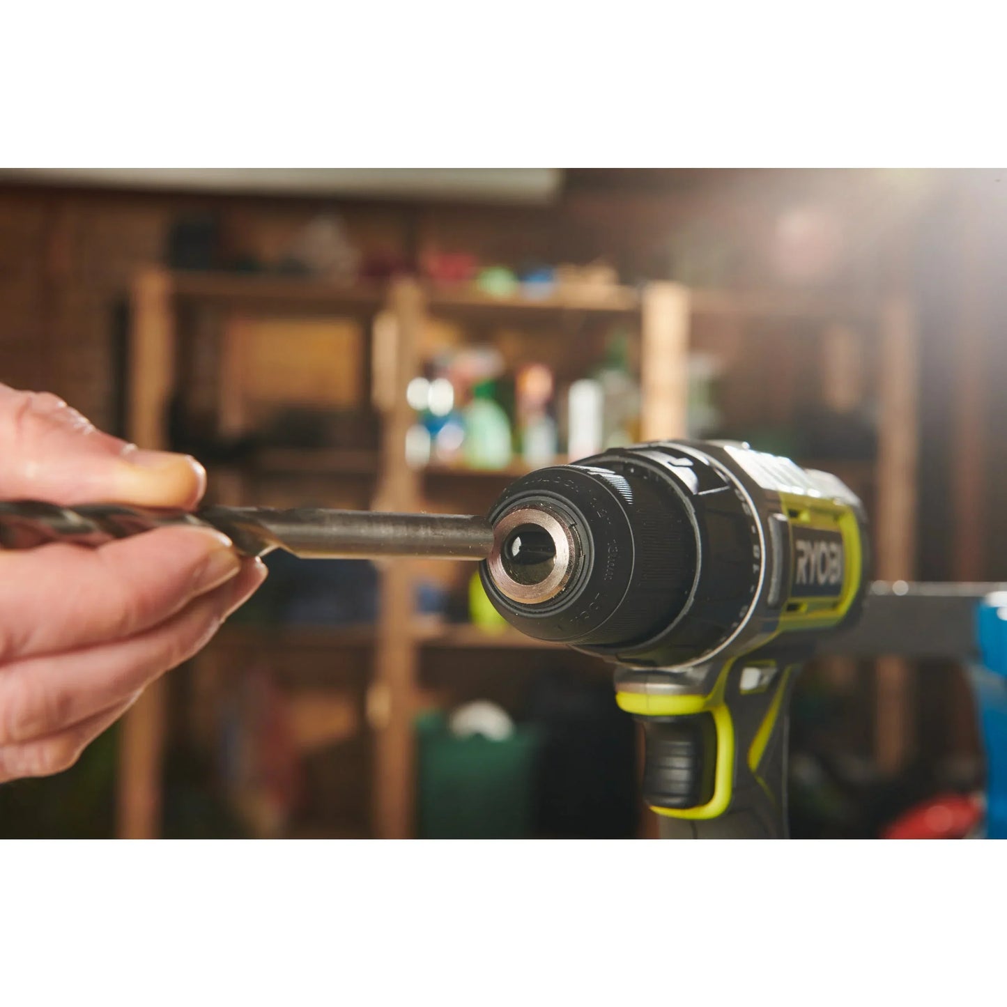 Taladro/atornillador inalámbrico Ryobi® de 18 V